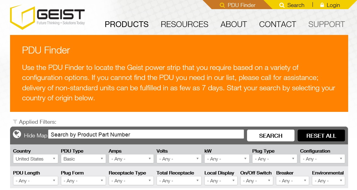 PDU Finder